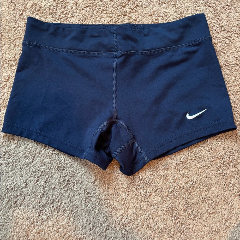 Nike Women's Deep Blue Athletic Shorts